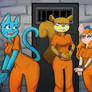 Prisoner Gadget and Friends (NOT MY ART)