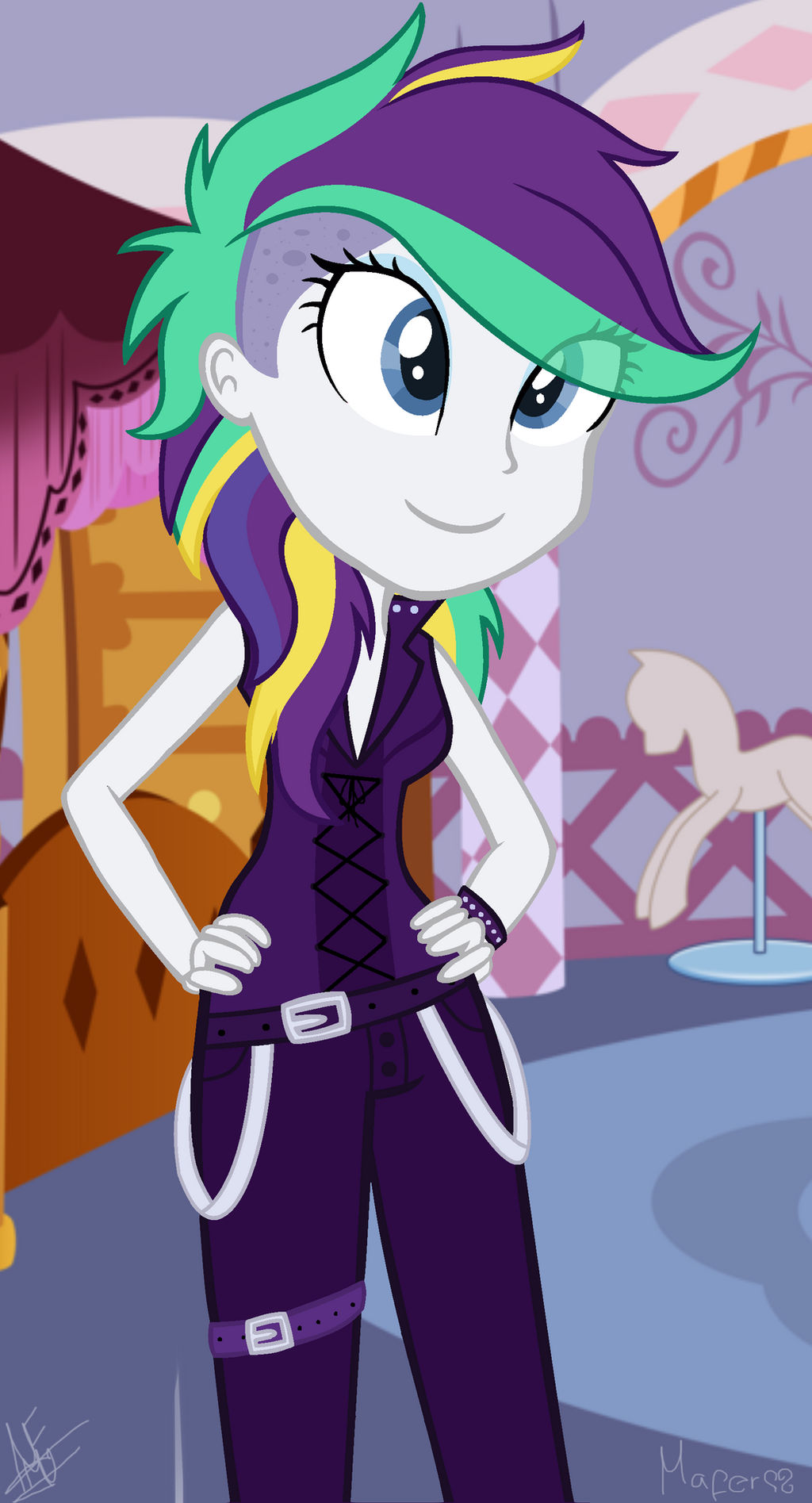 Punk Rarity Screencap Punk Rarity by Maroni188 on DeviantArt