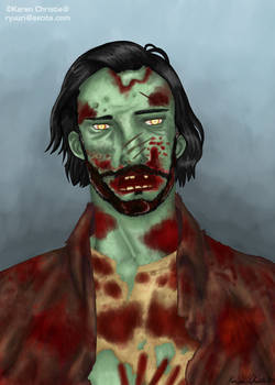 Joe Manganiello  zombie
