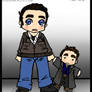 Chibi Ianto and Jack doll