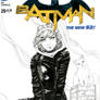 Selina Kyle Sketch Cover - Inks