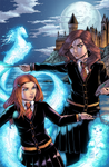 Hermione and Ginny Coloured