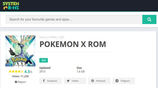 Pokemon-x-rom by systemroms on DeviantArt