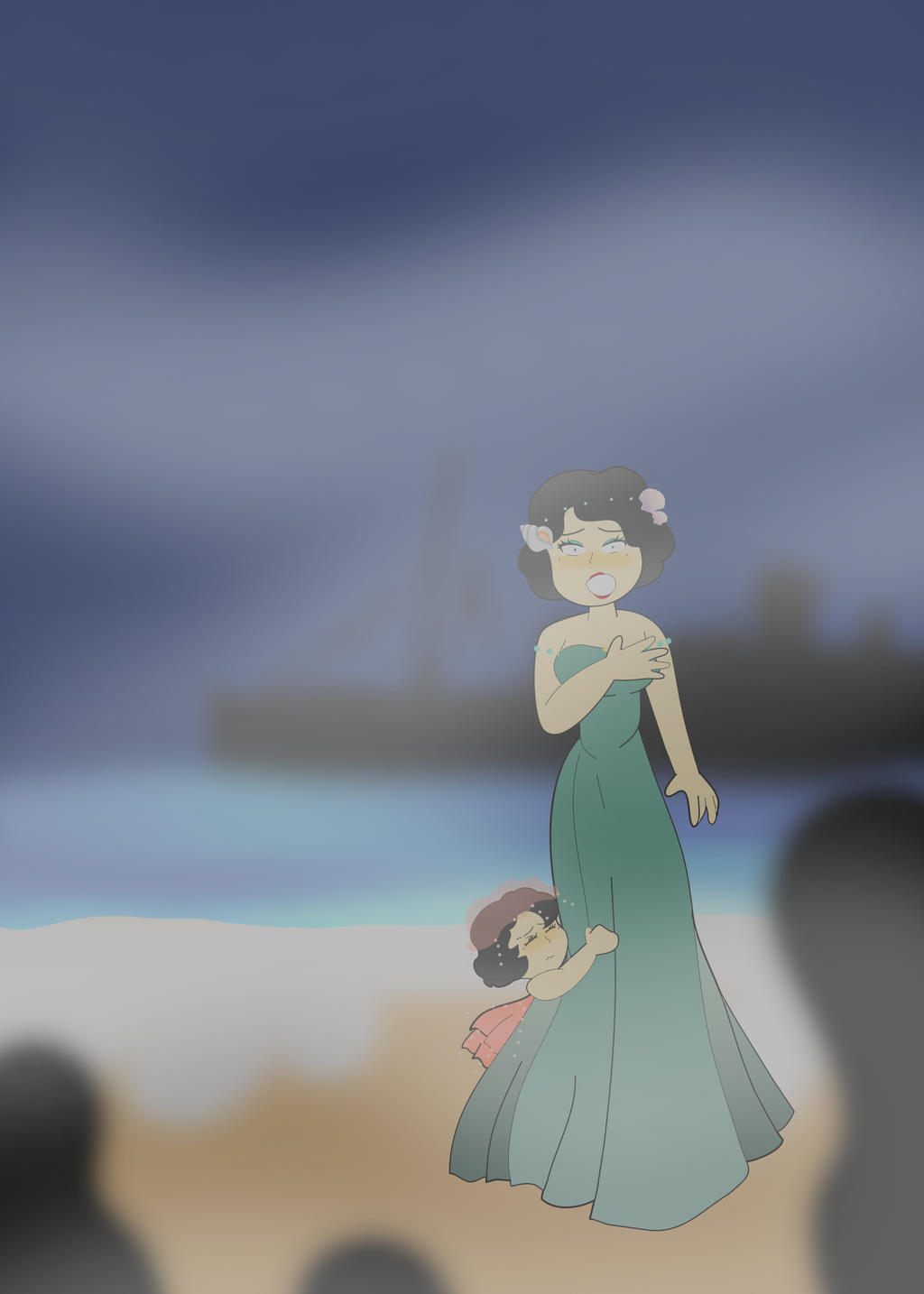 Stumbling at Shadow Figures by princessofvernon on DeviantArt