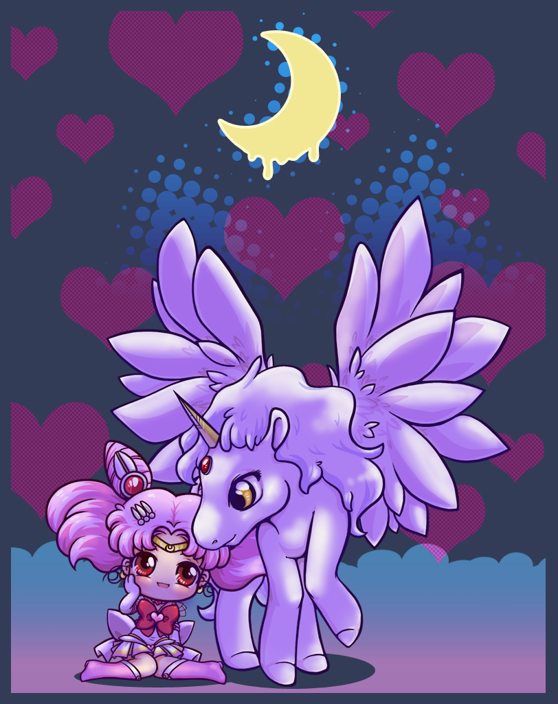 Chibimoon and Pegasus