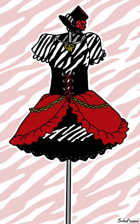 Dress Design - Zebra Loli