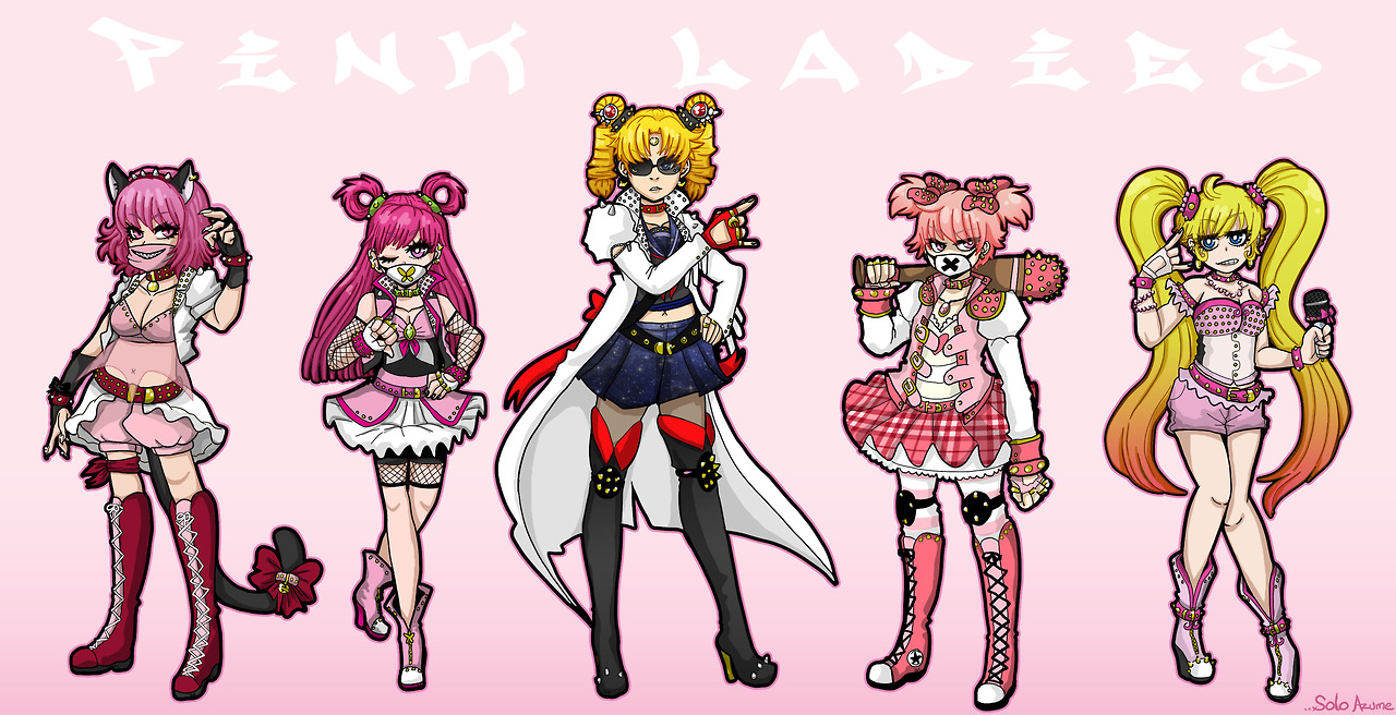 Mahou Shoujo Pink Ladies