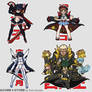 Kill la Kill Acrylic charms