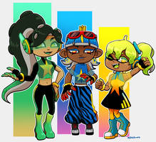 Splatoon 3 Kanagirls