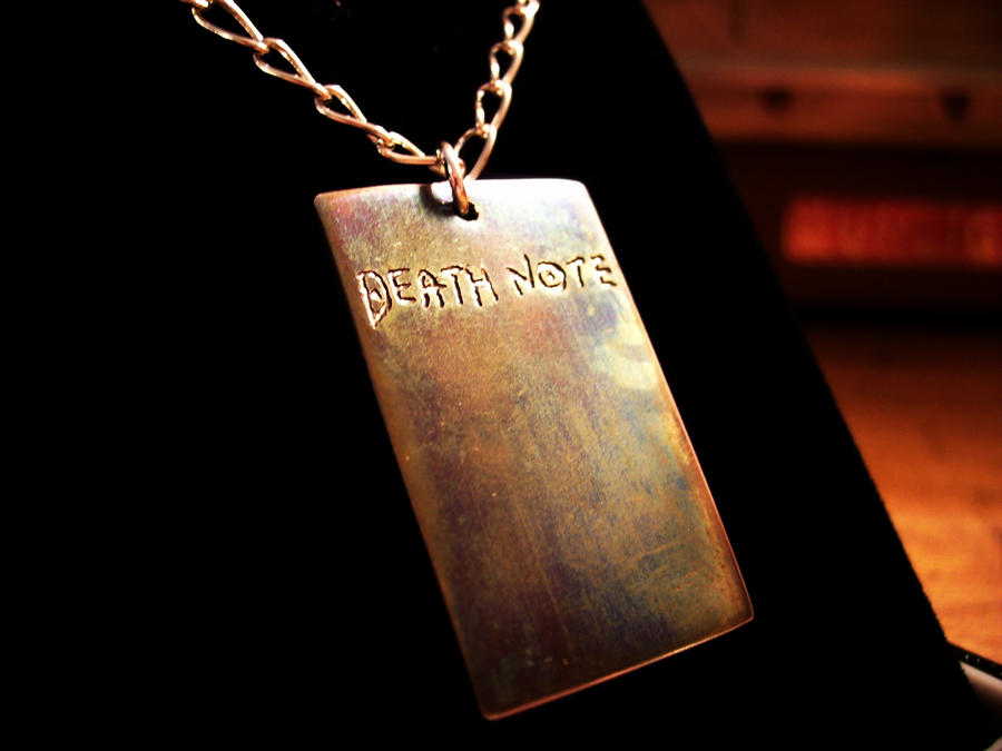 Death Note pendant