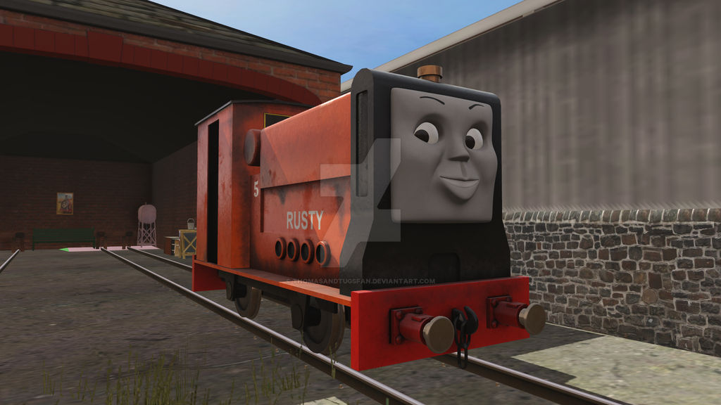 Rusty The Maintenance Diesel by ThomasandTUGSFan on DeviantArt