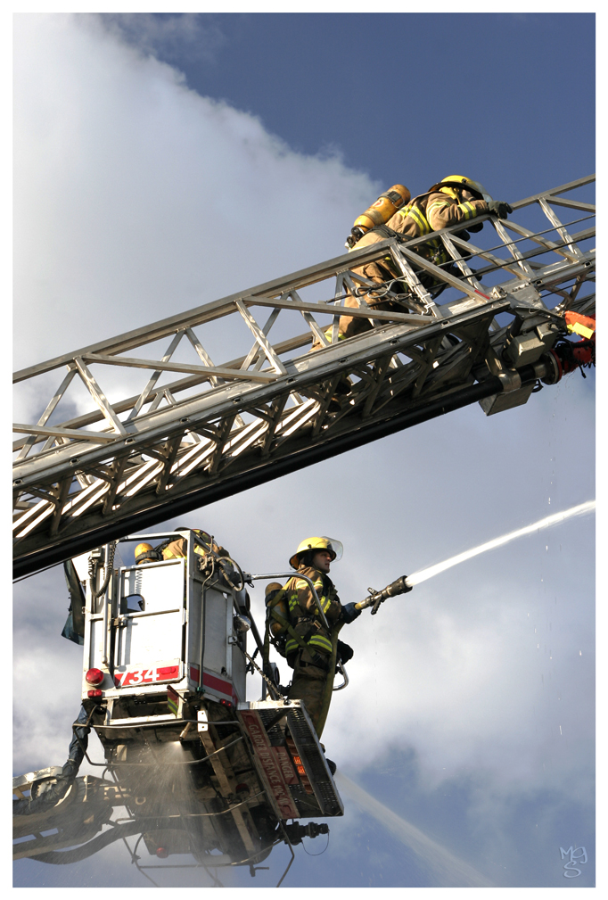 Firefighters in the Sky