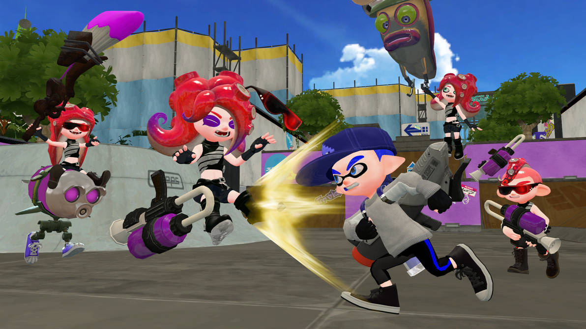 Luis Vs Octoling Rivals by LuisSquidXD on DeviantArt