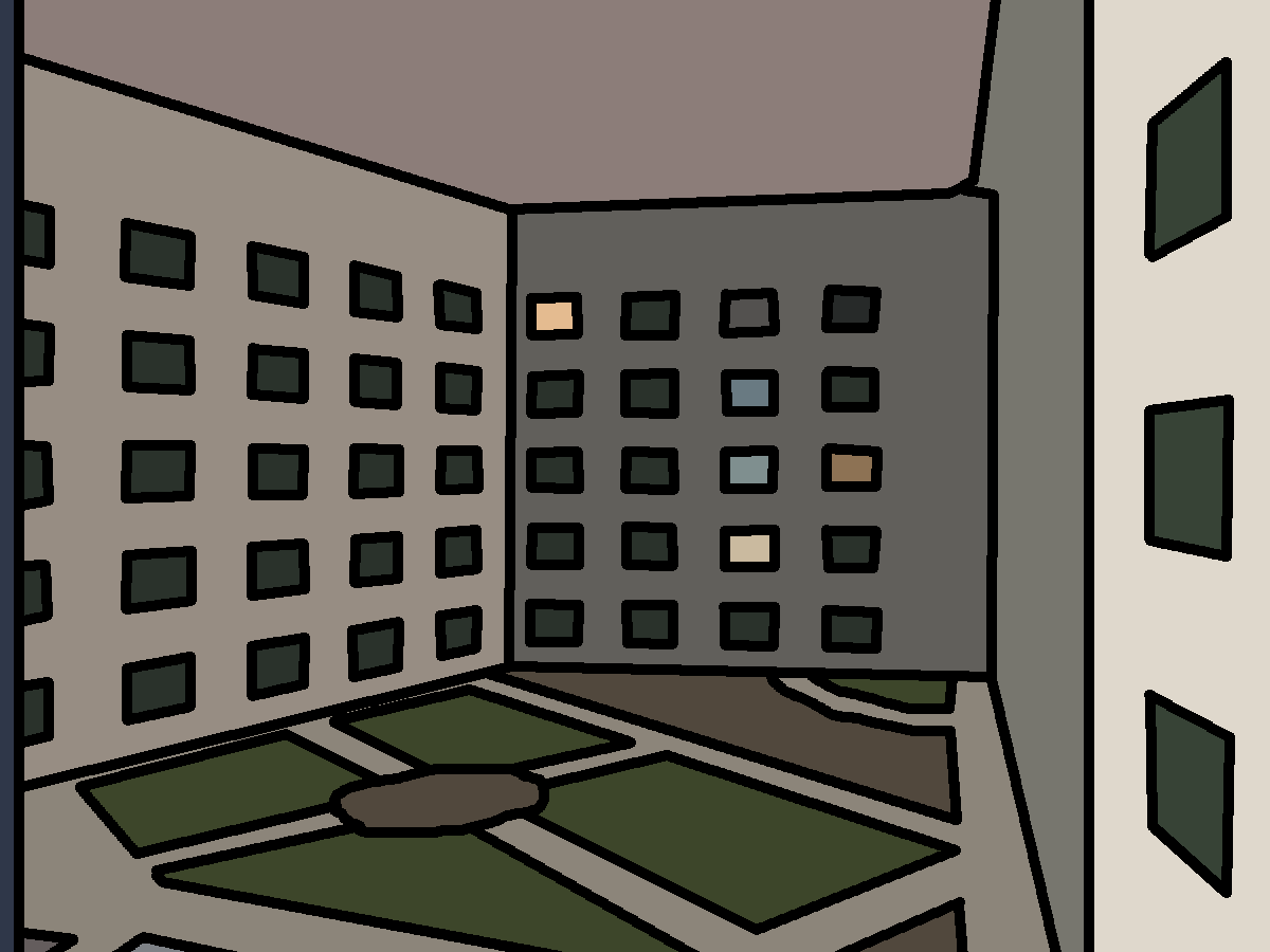 Level 188 'The Courtyard of Windows', Backrooms: The Backstage Of Reality  Wiki