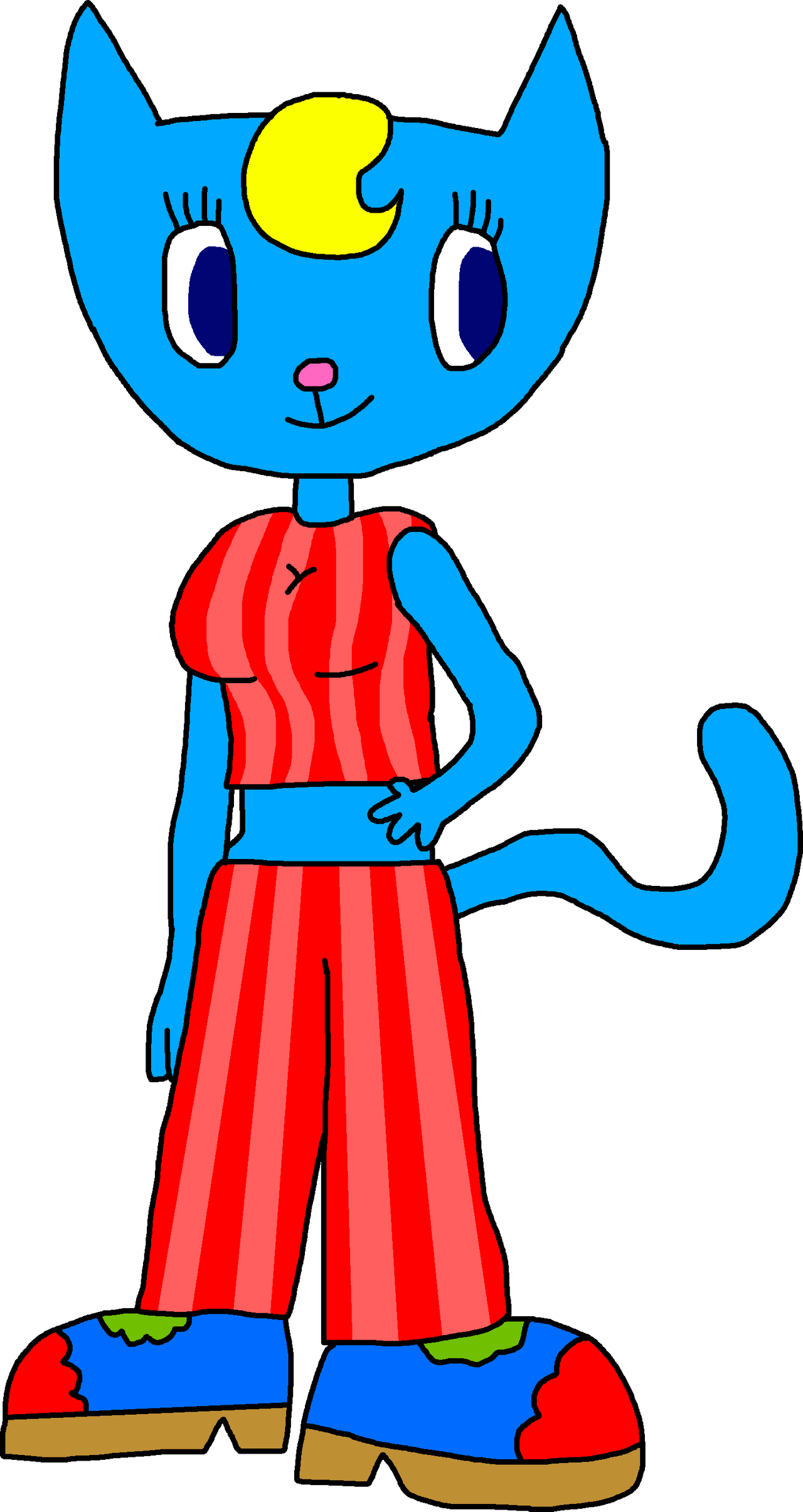 Katy Kat (Parappa the Rapper) by DrWilsonSCP19 on DeviantArt