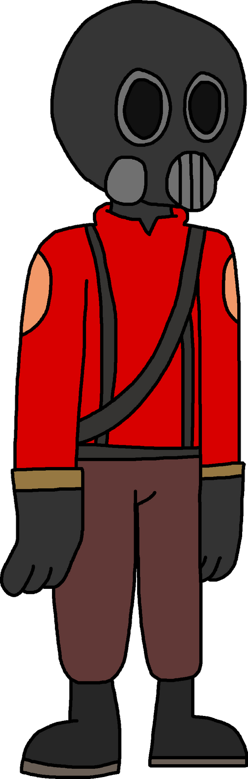 Pyro (RED) (Team Fortress 2) by DrWilsonSCP19 on DeviantArt