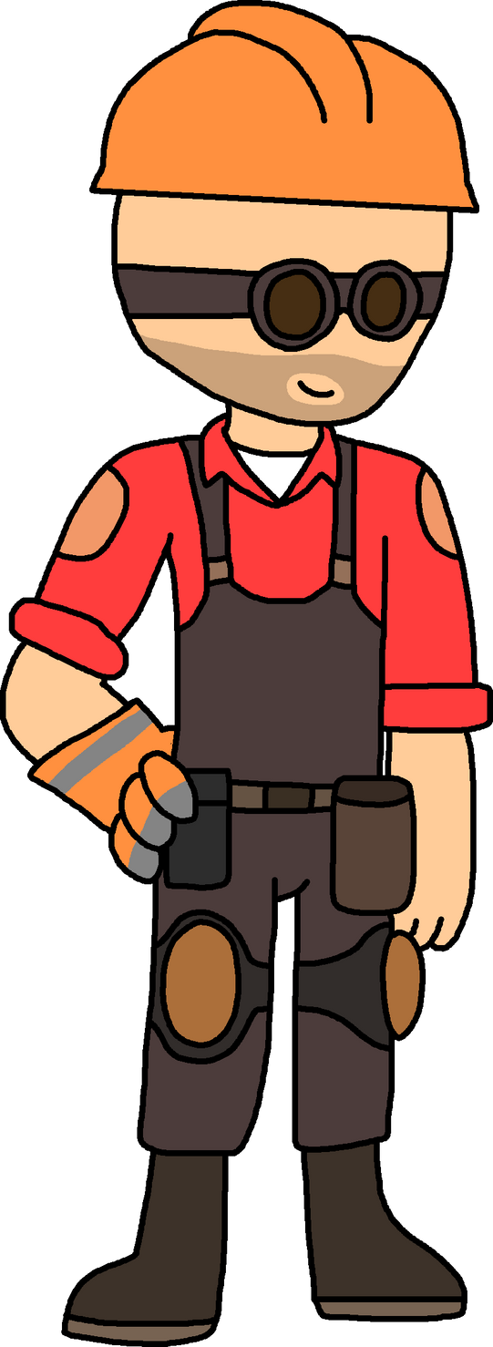 Engineer (RED) (Team Fortress 2) by DrWilsonSCP19 on DeviantArt