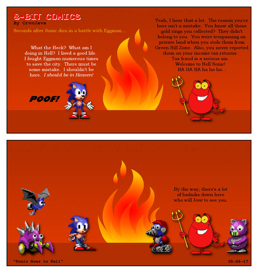 Sonic Goes To Hell By Crvnjava67 On Deviantart Sonic Goes To Hell By Crvnjava67 On Deviantart
