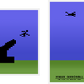 Human Cannonball Triptych