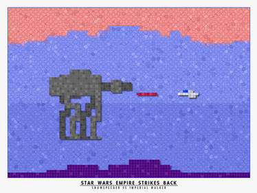 Star Wars Empire Strikes Back Mosaic Tile