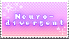 Neurodivergent Stamp