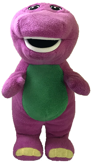 Barney teddy best sale