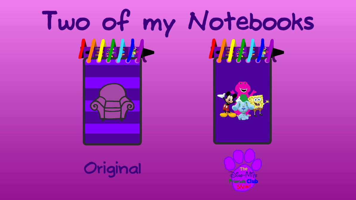 Two of my Notebooks by brandontu1998 on DeviantArt