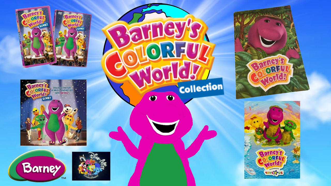 Barney Colorful World Dvd