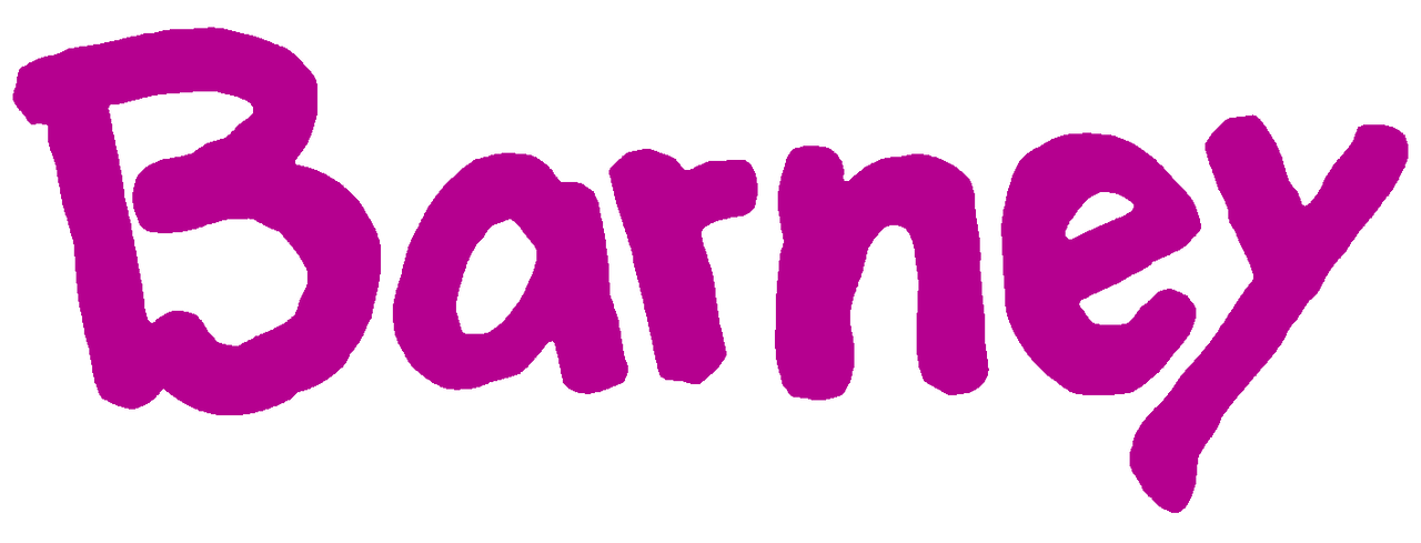 Barney Logo (1996-2014) (Purple/Magenta) (No S) by brandontu1998 on ...