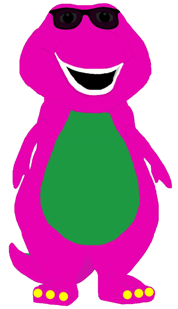 Barney wear Sunglasses by brandontu1998 on DeviantArt