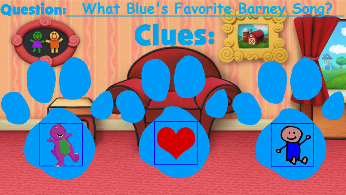 What Blue's Favorite Barney Song? by brandontu1998 on DeviantArt