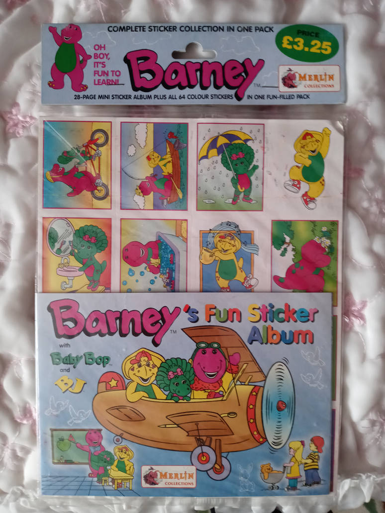 Barney Rocks Stickers Barney's Fun Sticker Album by brandontu1998 on DeviantArt