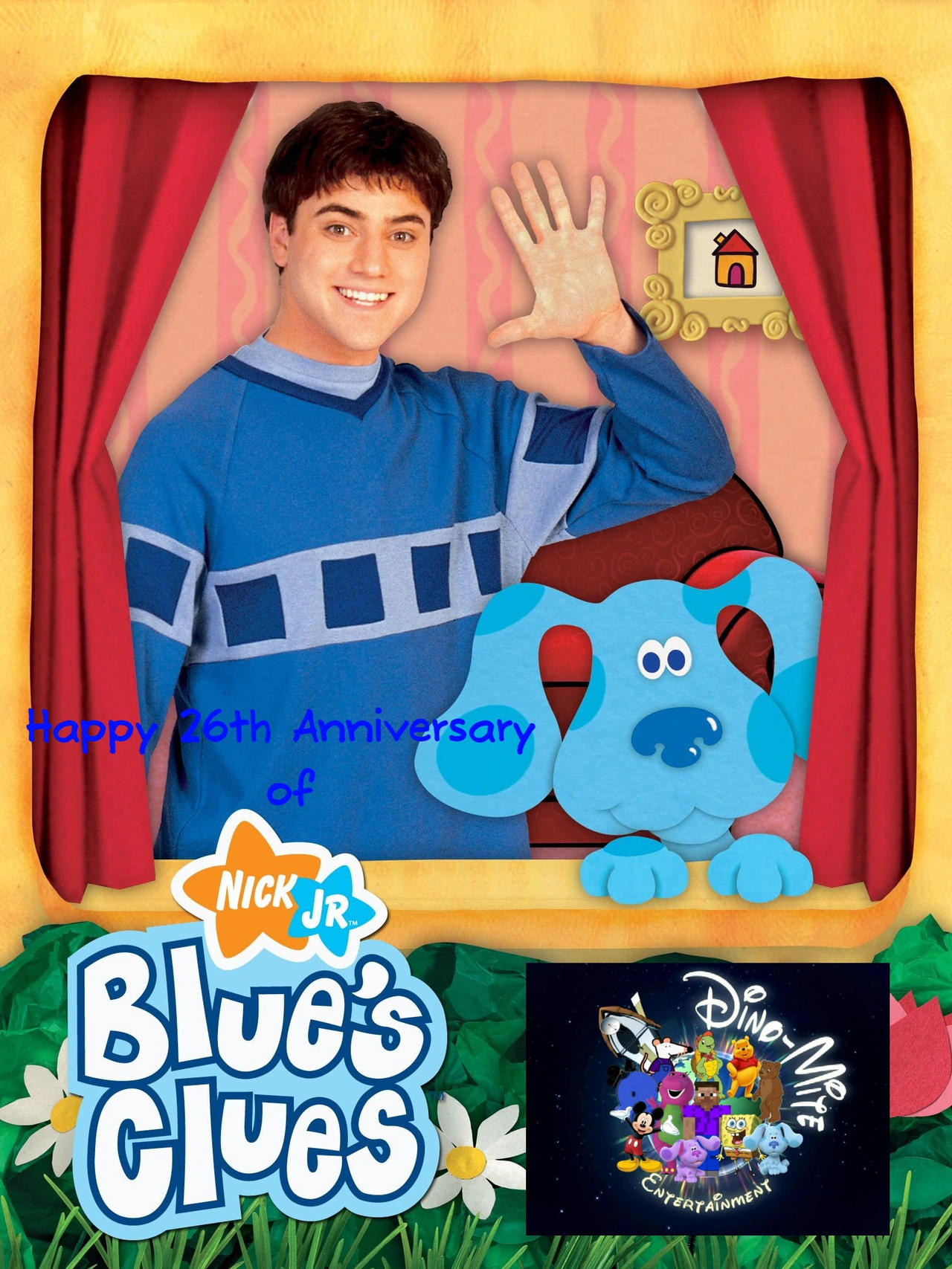 Happy 26th Anniversary of Blue's Clues by brandontu1998 on DeviantArt