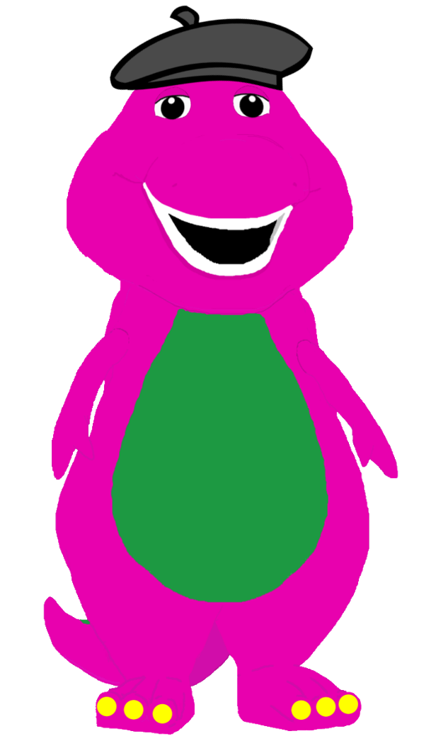 Barney Redesigned Deviantart Barney the Artist by brandontu1998 on DeviantArt