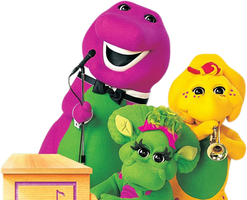 Barney, Baby Bop, and BJ Vector #4