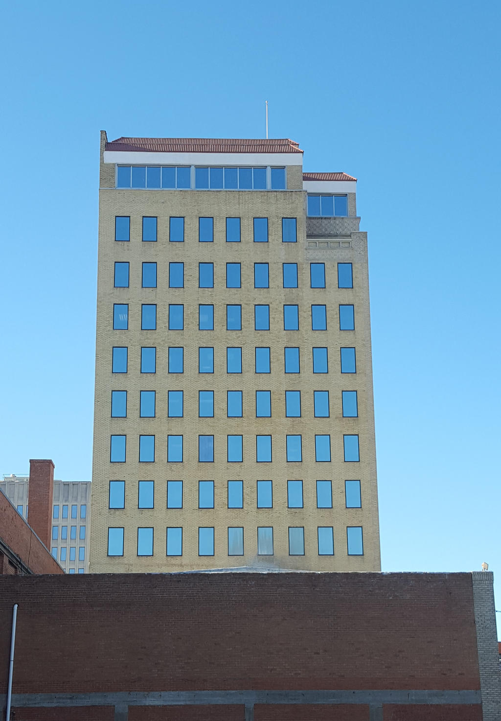 Windows Reflecting The Sky