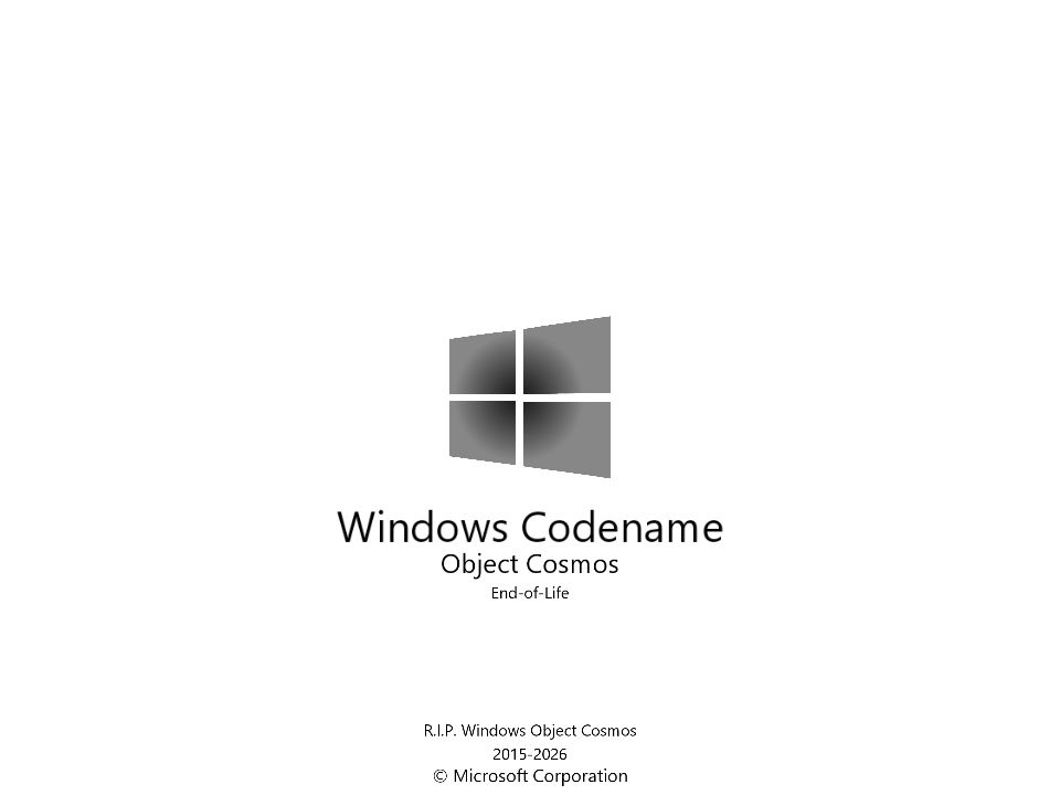 Window Com Object Logo Windows Object Cosmos End-of-Life by ARTYNOTES242nd on DeviantArt