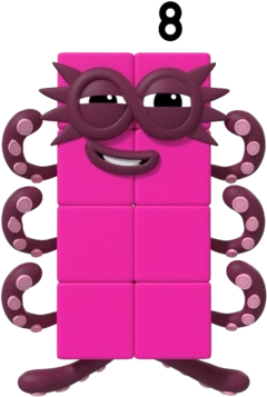 Numberblocks: 8 by ARTYNOTES242nd on DeviantArt