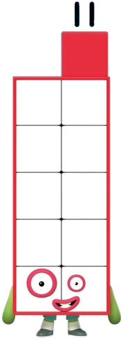 Numberblocks: 11 by ARTYNOTES242nd on DeviantArt