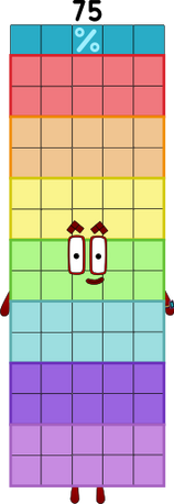 Numberblocks: 75 by ARTYNOTES242nd on DeviantArt