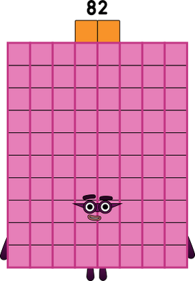 Numberblocks: 82 by ARTYNOTES242nd on DeviantArt