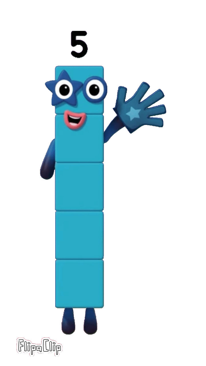 Numberblocks 5 Dancing by ARTYNOTES242nd on DeviantArt