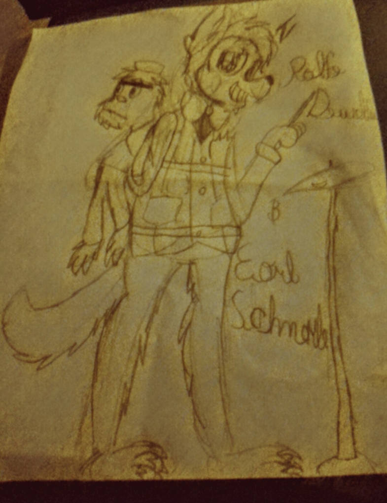 Rolfe Dewolfe and Earl Schmerle (Rock-Afire) by Ghostlyembryo on DeviantArt