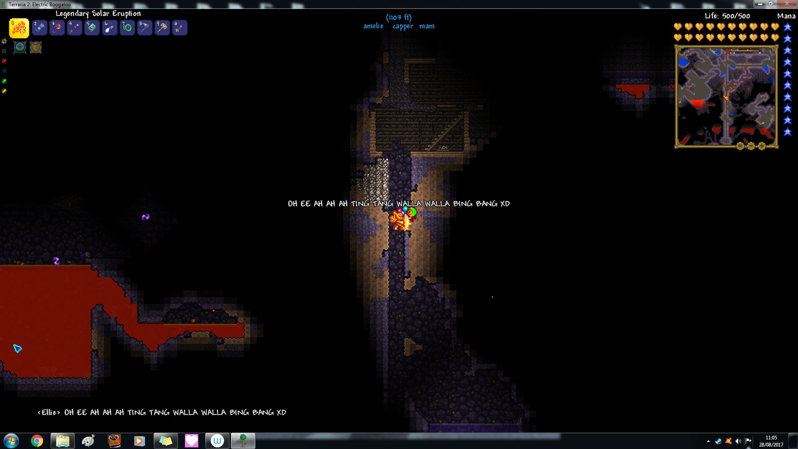 When the Terraria witch doctor arrives XD by Whitefang73005 on DeviantArt