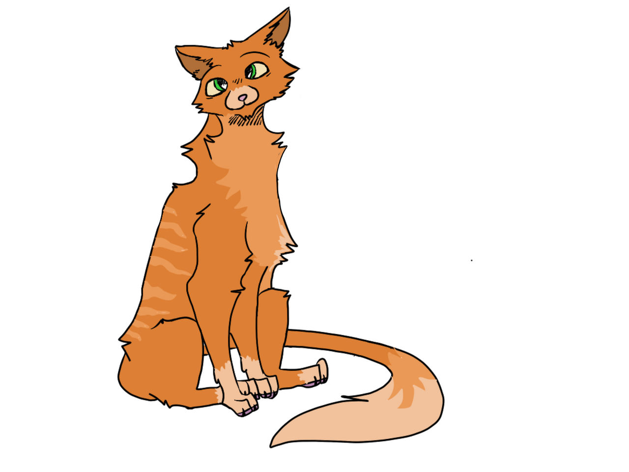 Firestar Smiling CUTE Firestar -warrior cats- by BRokenLivez on DeviantArt