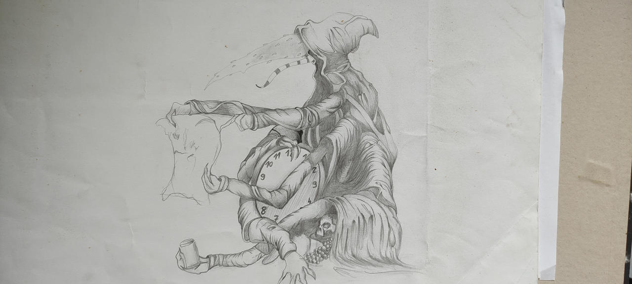 Clock Monster by SikArt3 on DeviantArt