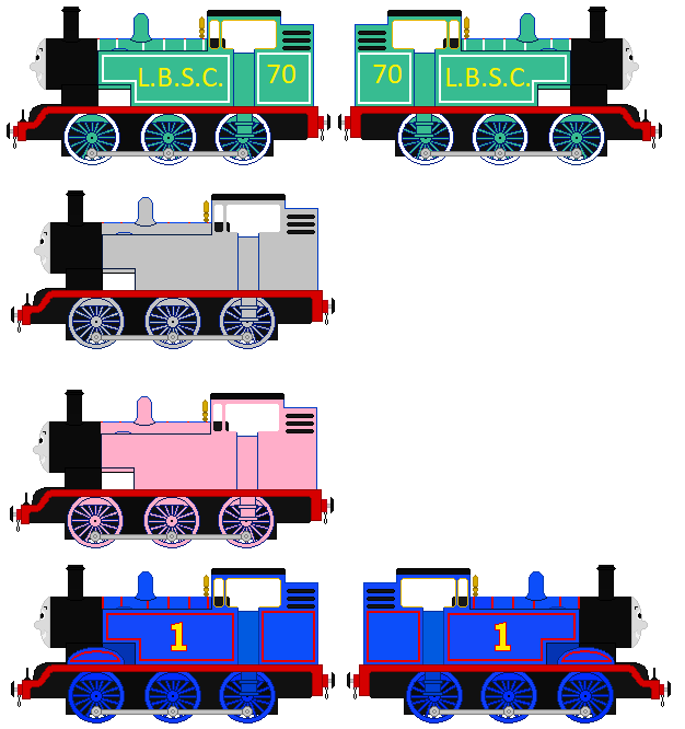 Deviantart Train Engine Thomas sprites by LeonardLeoLionheart on DeviantArt