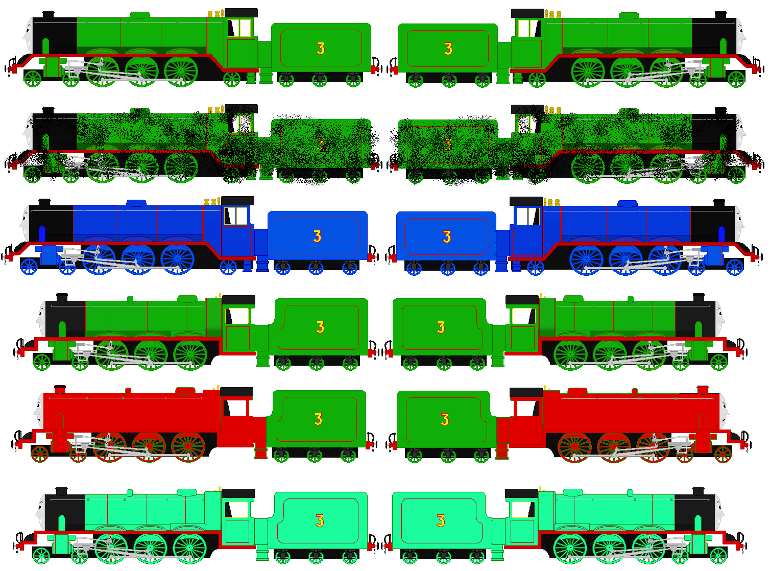 Henry sprites by LeonardLeoLionheart on DeviantArt