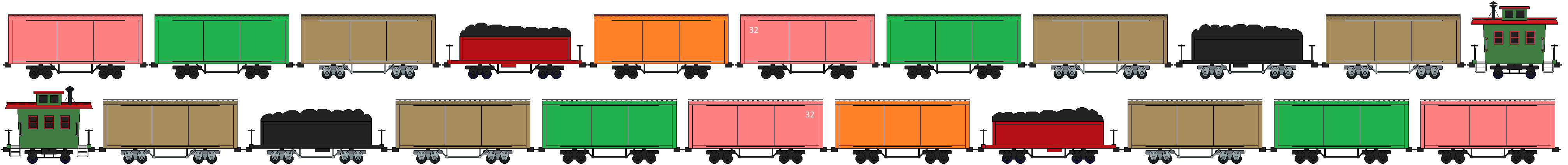 Zeb and Zeek's freight train sprites by LeonardLeoLionheart on DeviantArt