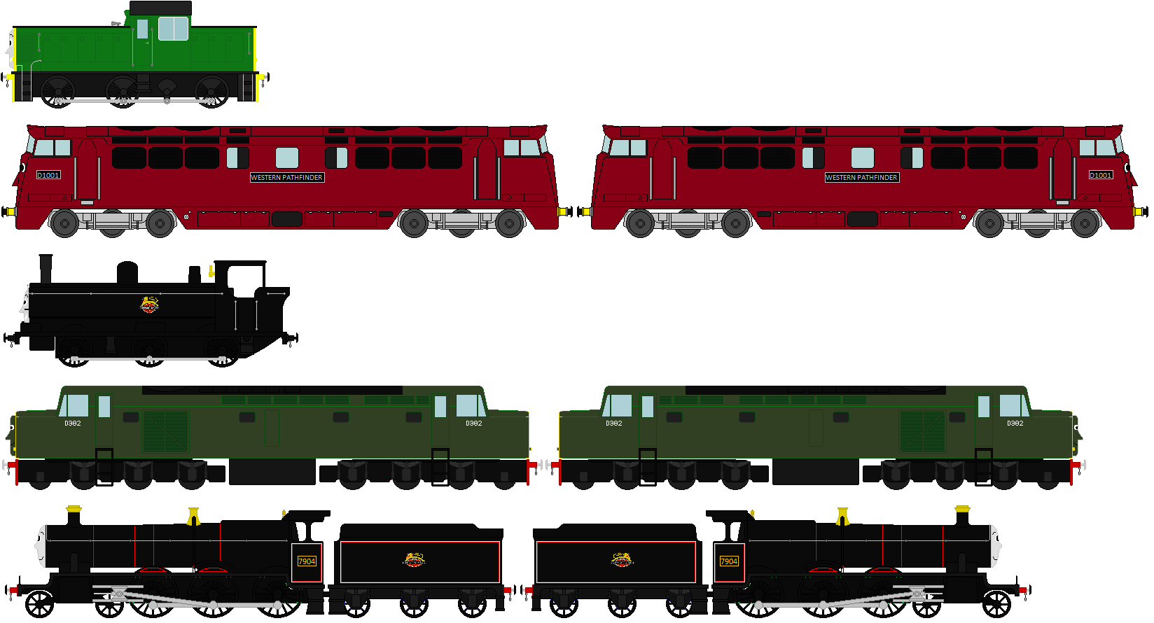 Merioneth central engines sprites by LeonardLeoLionheart on DeviantArt